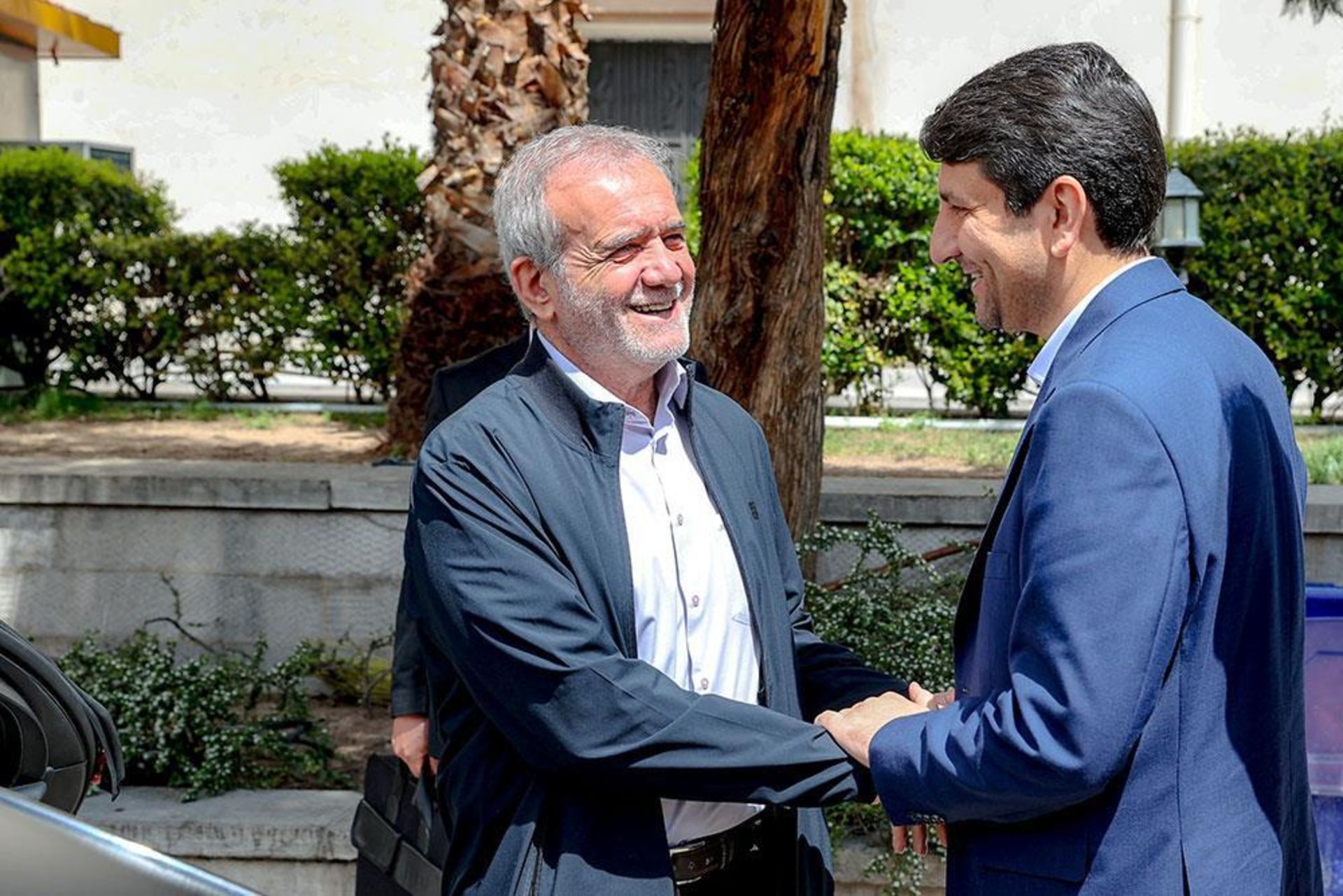 مسعود پزشکیان و ستار هاشمی