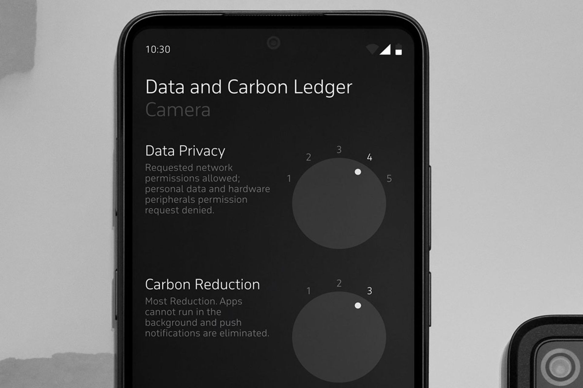 Ledger functionality in Apostrophy operating system