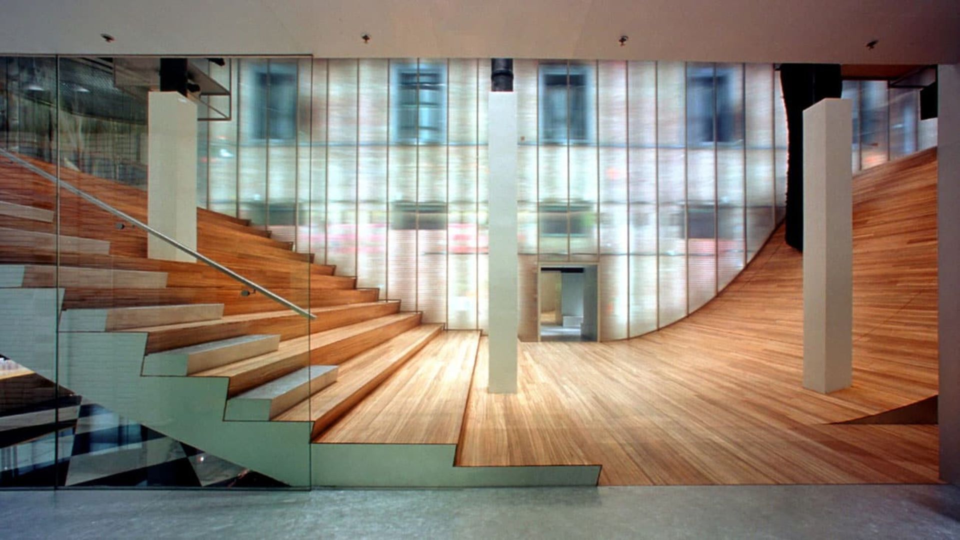 نمای داخلی ساختمان پرادا در نیویورک