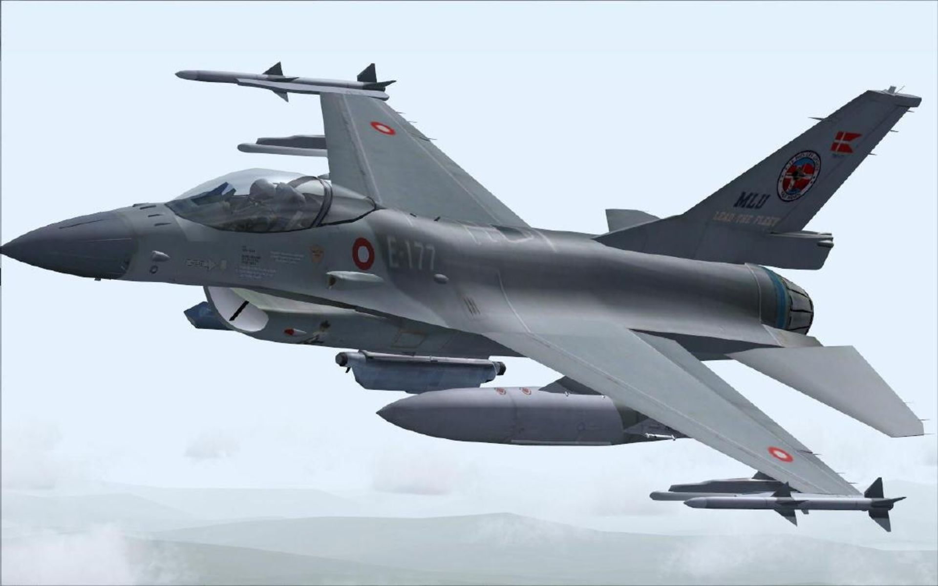 جنگنده آمریکایی F-16 لاکهیدمارتین