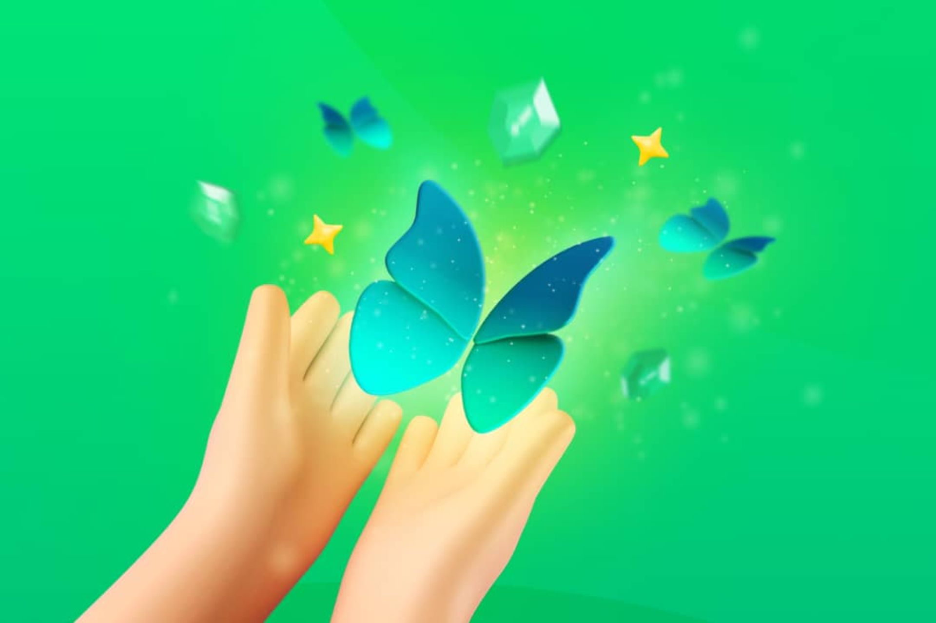 کمک اسنپ به کودکان پروانه‌ای