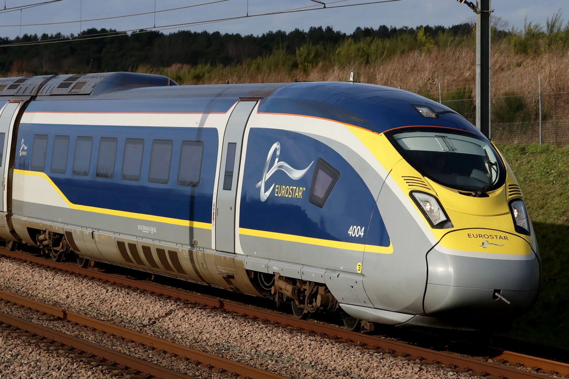قطار یورواستار ای ۳۲۰ (Eurostar e320)، بریتانیا
