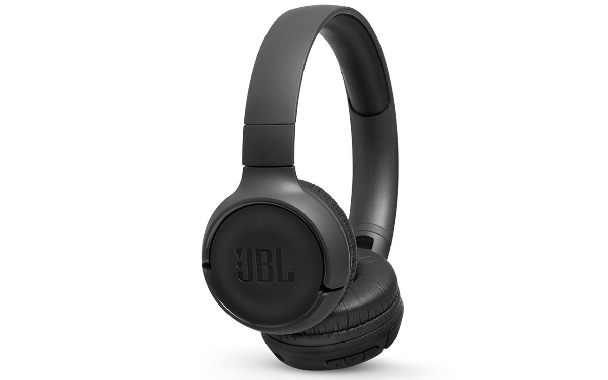 جی بی ال TUNE 500BT به رنگ مشکی از نمای کناری