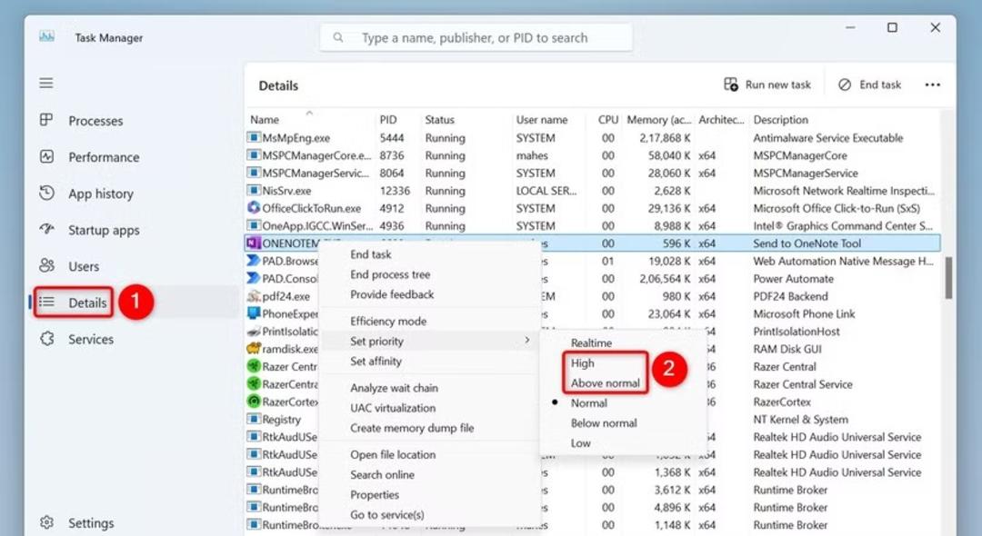 اختصاص حافظه رم بیشتر به اپلیکیشن ها در ویندوز ۱۱ با تسک بار