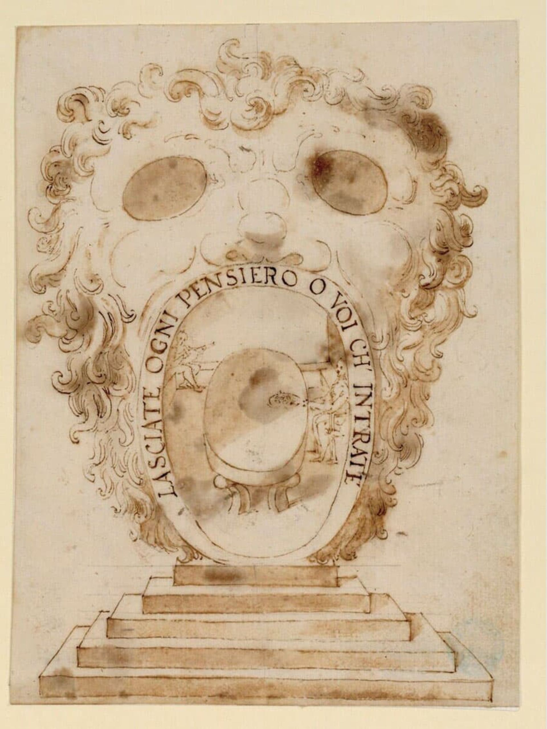 تصویر مربوط به سال ۱۶۰۴ از دهانه جهنم