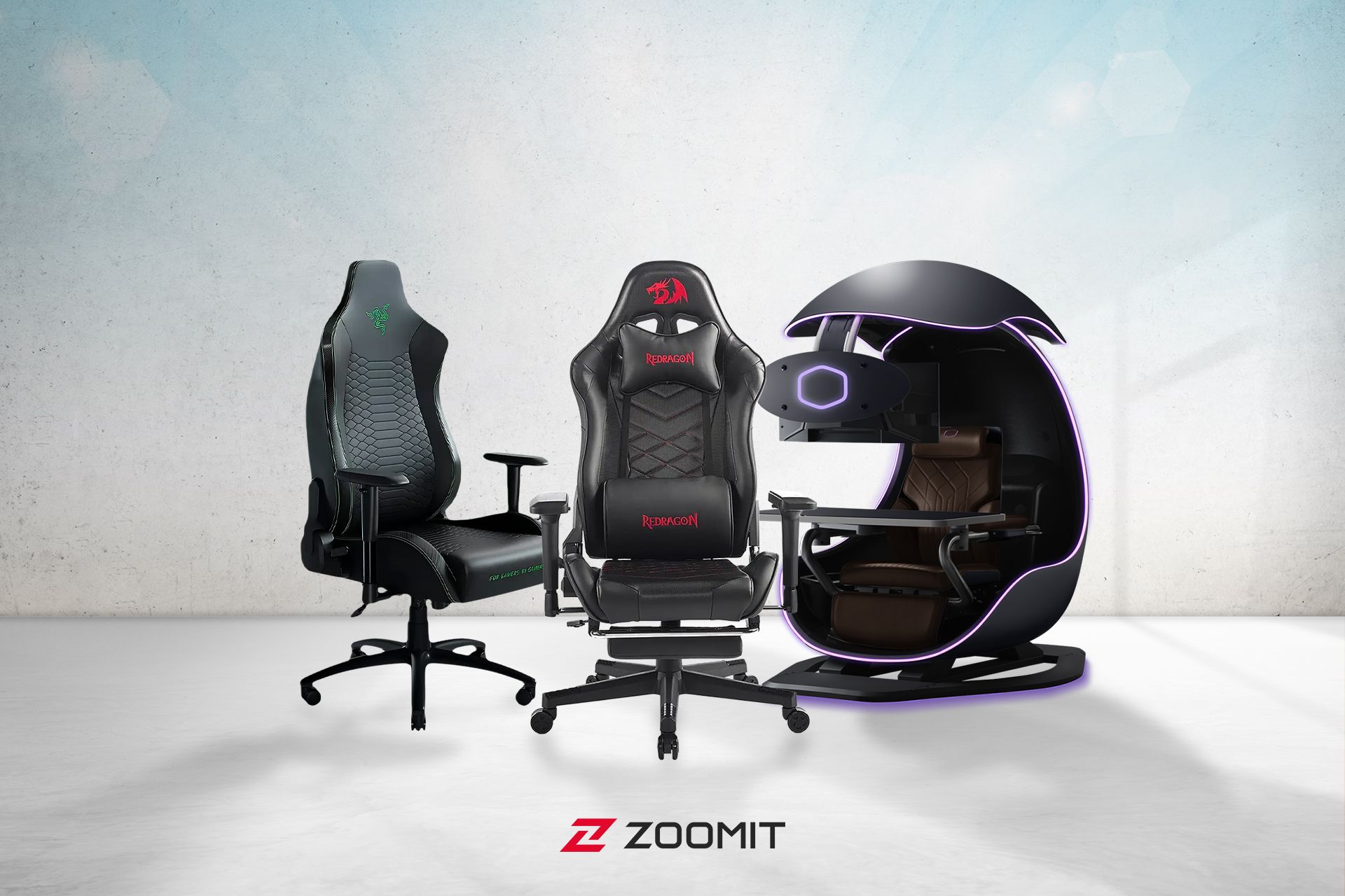 انواع صندلی گیمینگ در زوبین