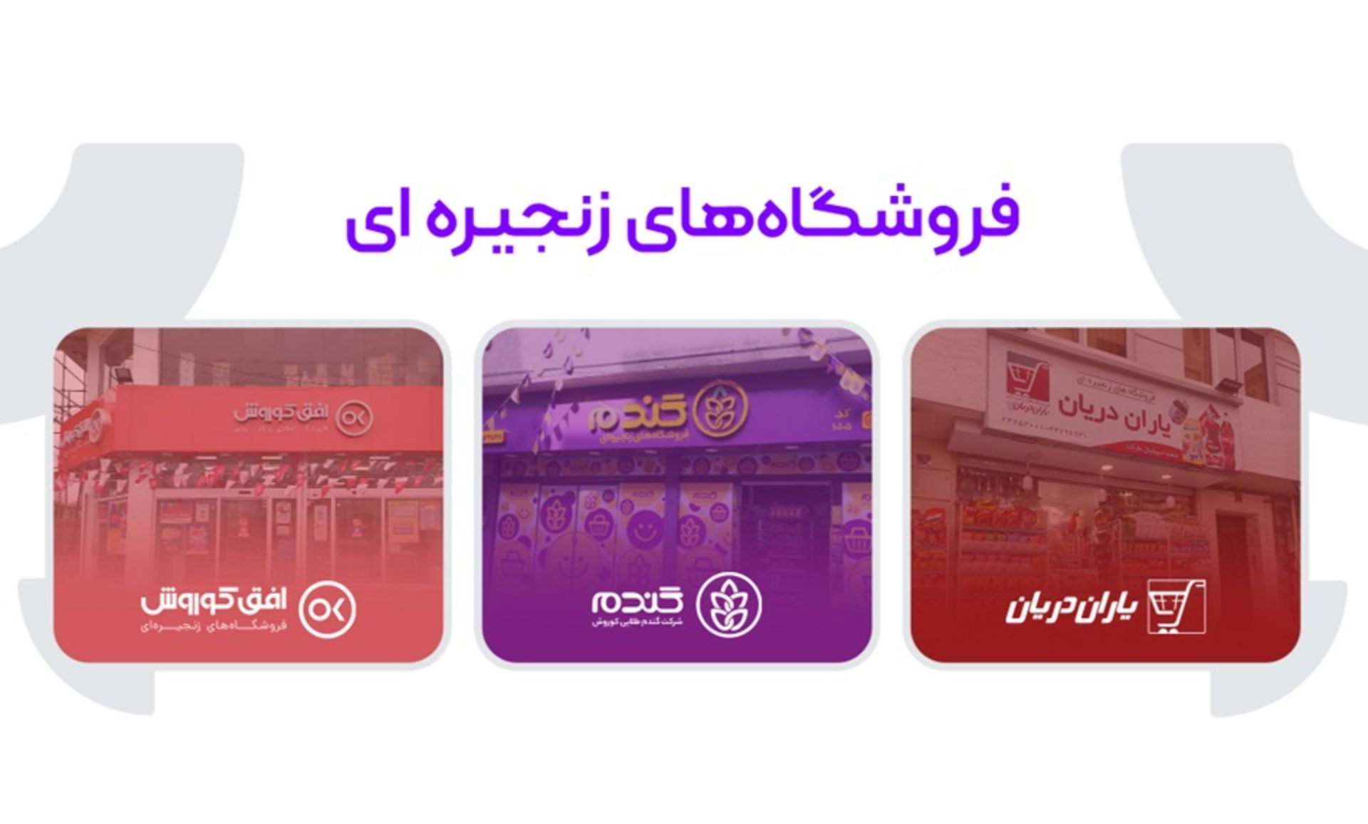 فروشگاه‌های زنجیره‌ای در زرین‌پلاس