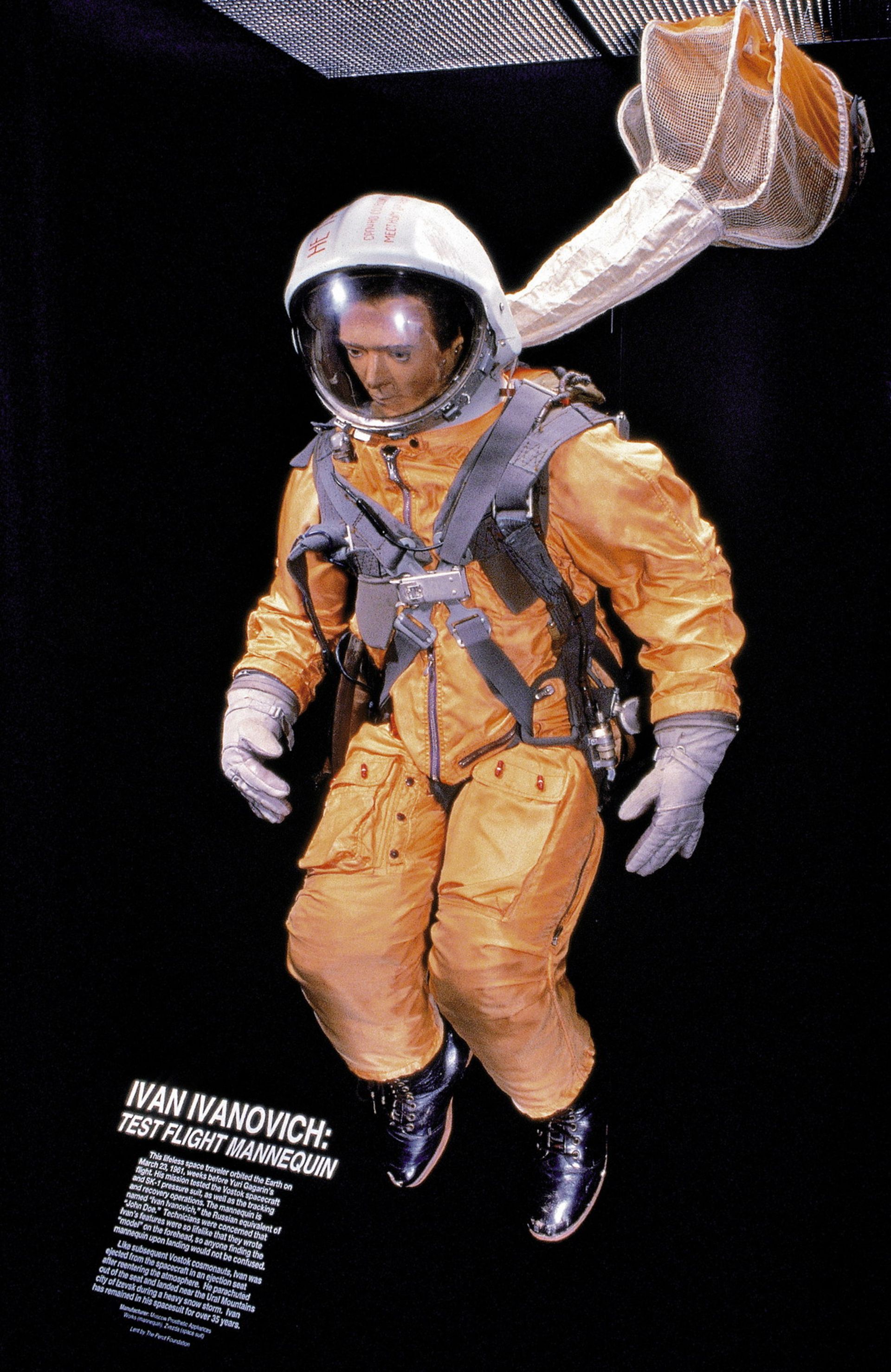 ایوان ایوانوویچ آدمک فضایی آزمایش‌های روسی 