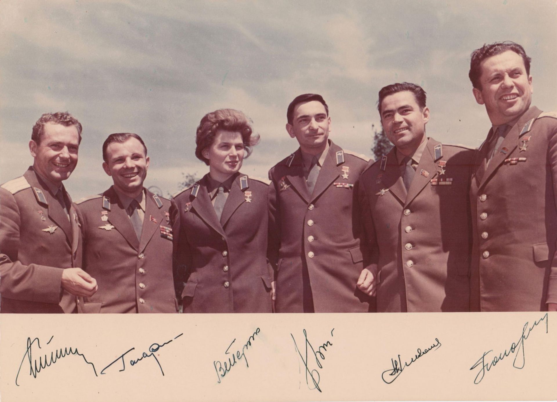 نخستین گروه فضانوردان شوروی