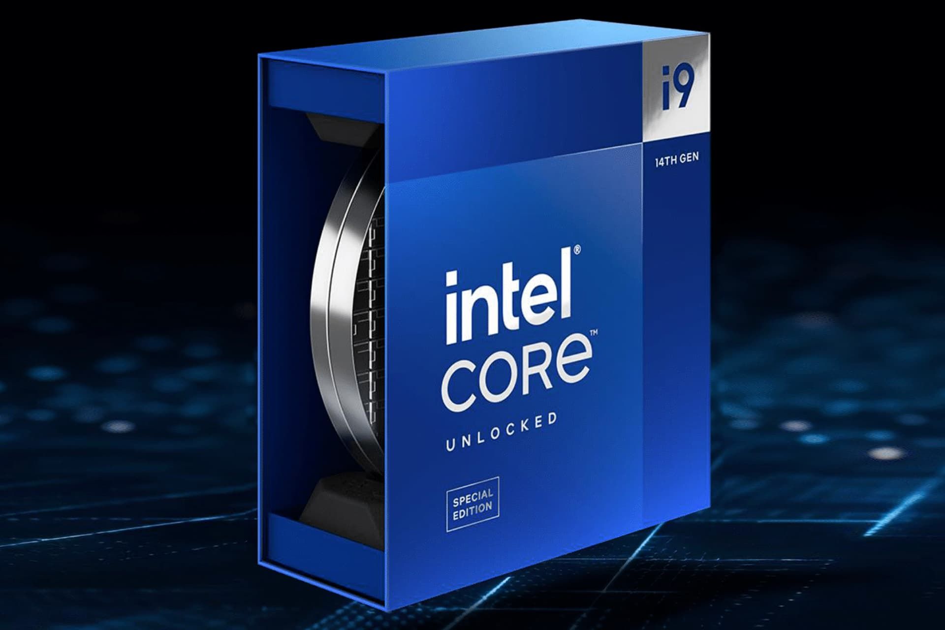 جعبه رسمی پردازنده Intel 14900KS
