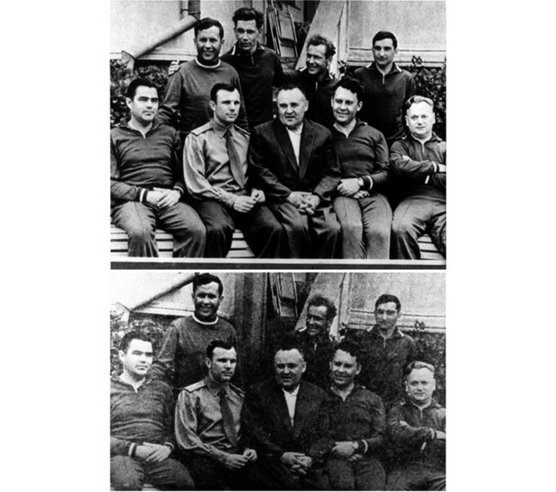 عکس سانسور شده گروه شش‌نفره سوچی