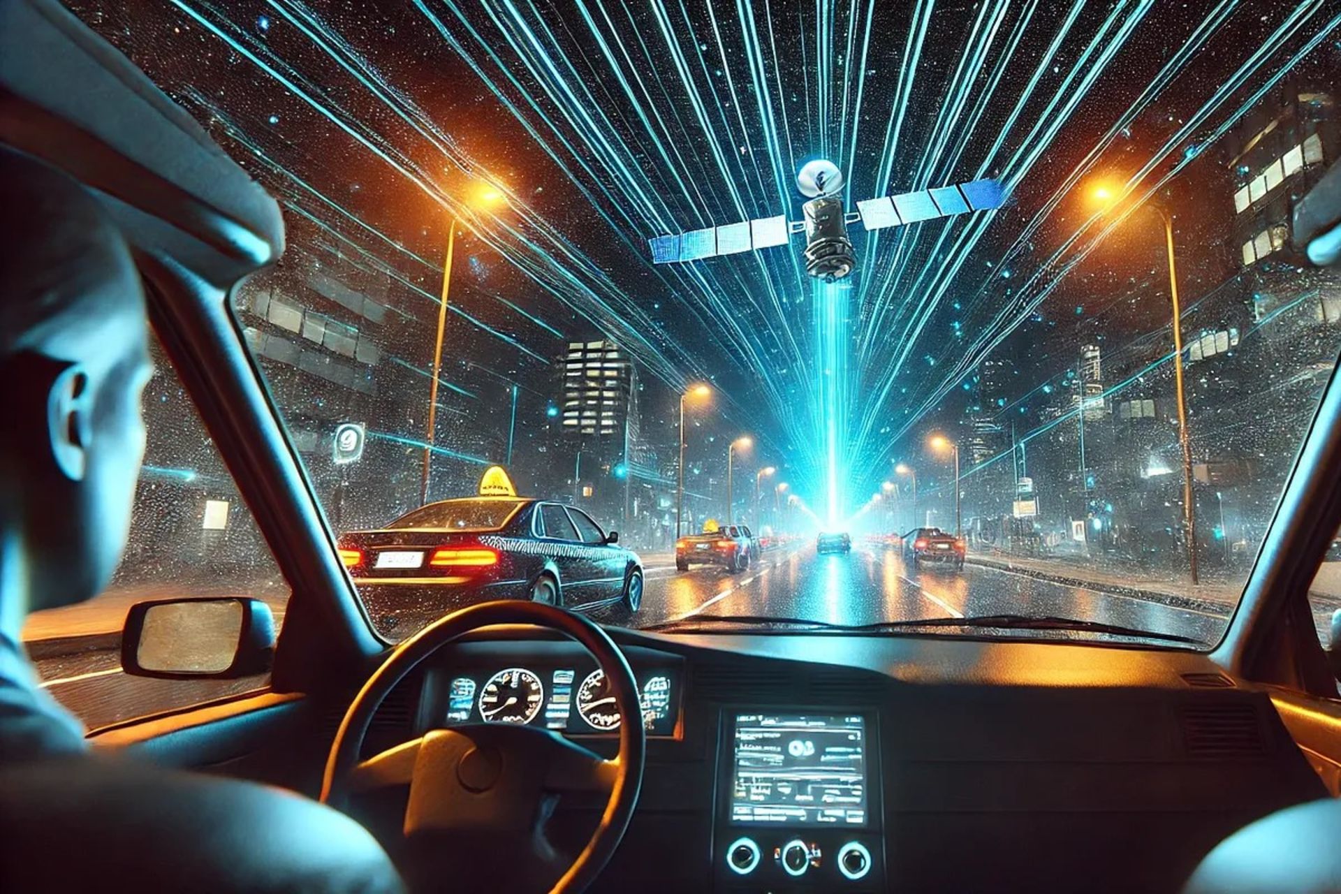 تاکسی و اختلال جی پی اس