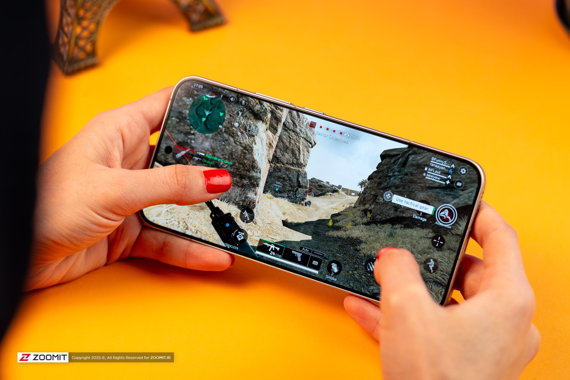 بازی کردن با 15T پرو