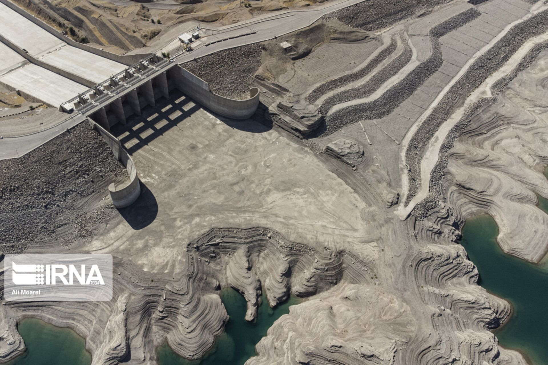 خشکسالی در سد کرخه