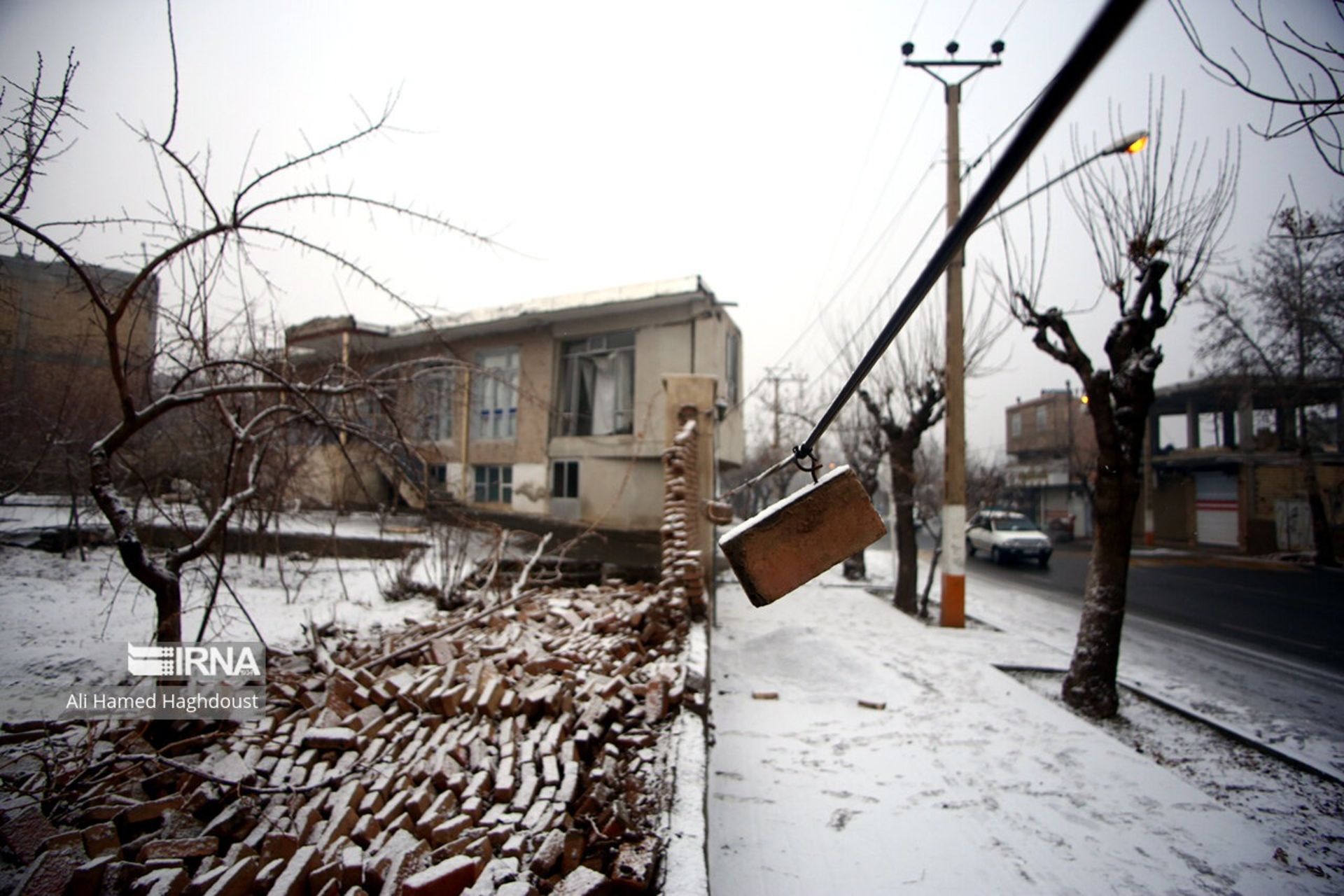 خیبانهای برفی زمین لرزه خوی