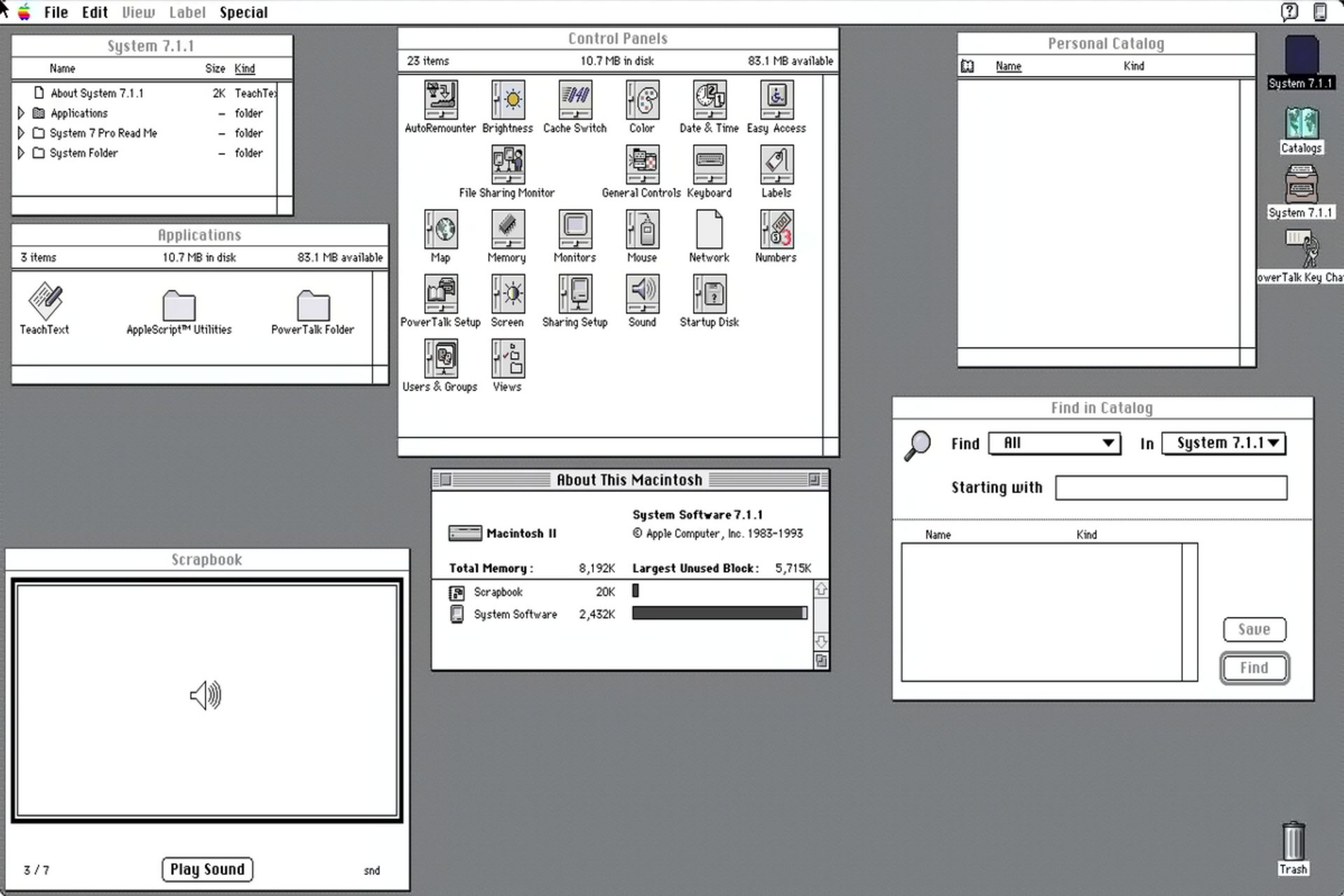 سیستم‌عامل کلاسیک مکینتاش System 7