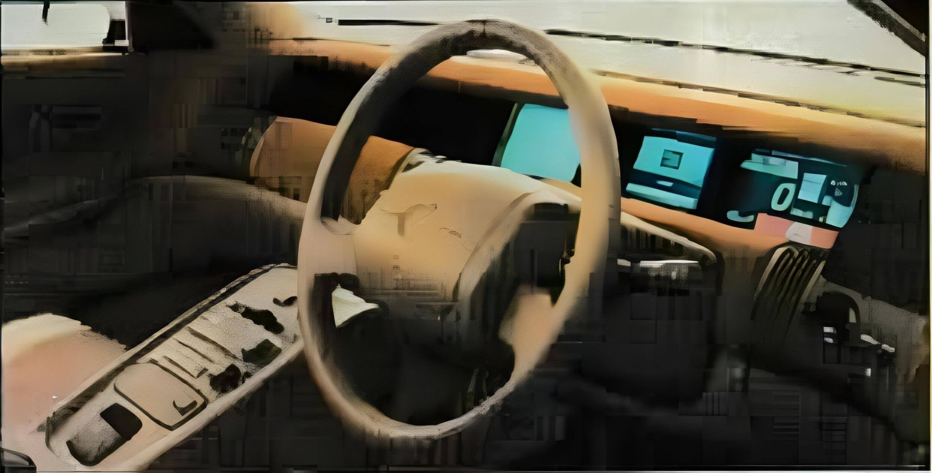 نمای داخل کابین خودرو تویوتا AXV-V