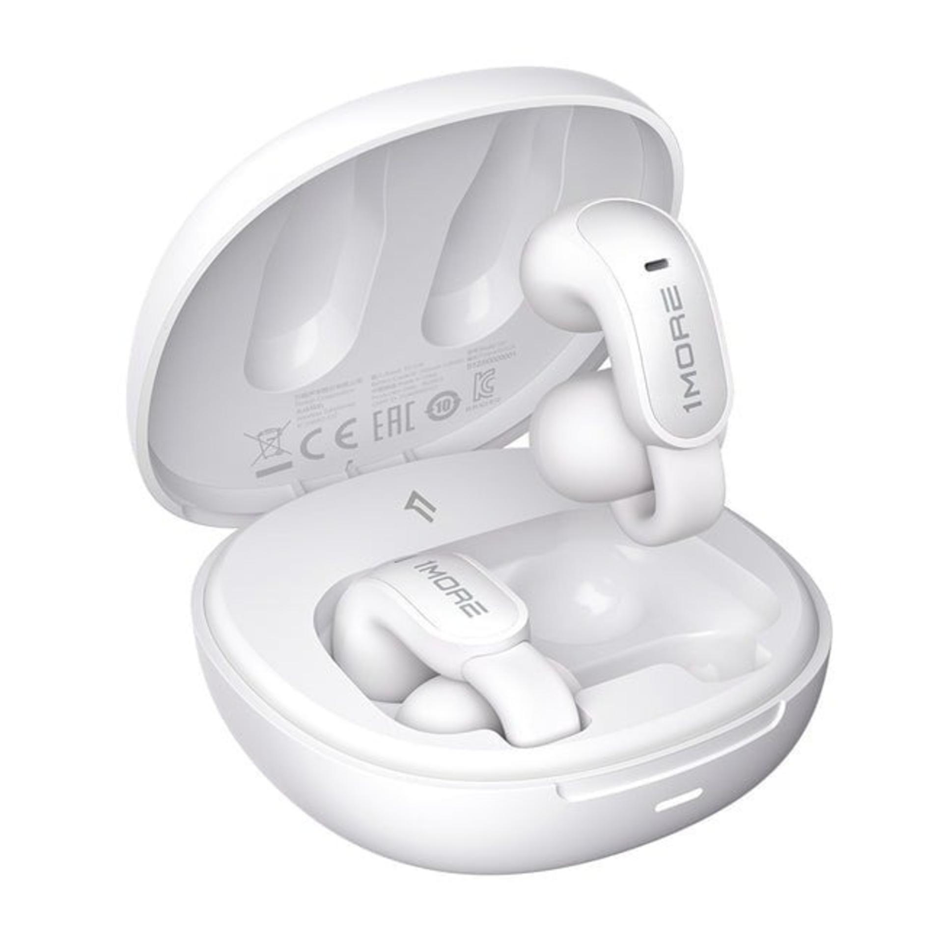 هدفون وان‌مور Ear Clip S12 داخل کیس رنگ سفید