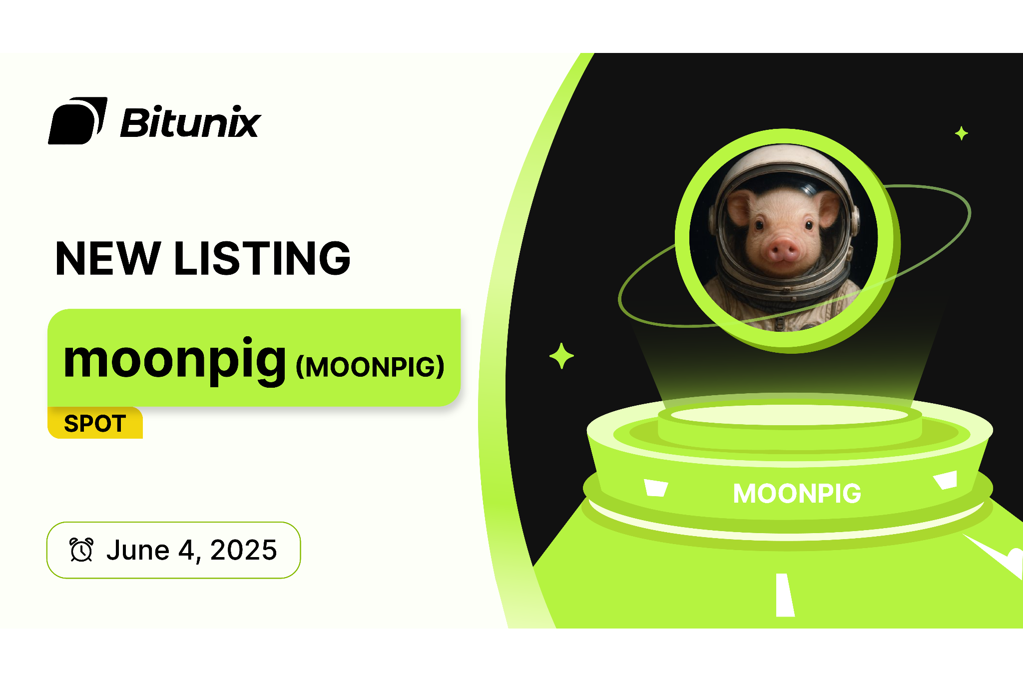میم‌کوین وایرال سولانا با نام Moonpig در صرافی بیت یونیکس لیست شد