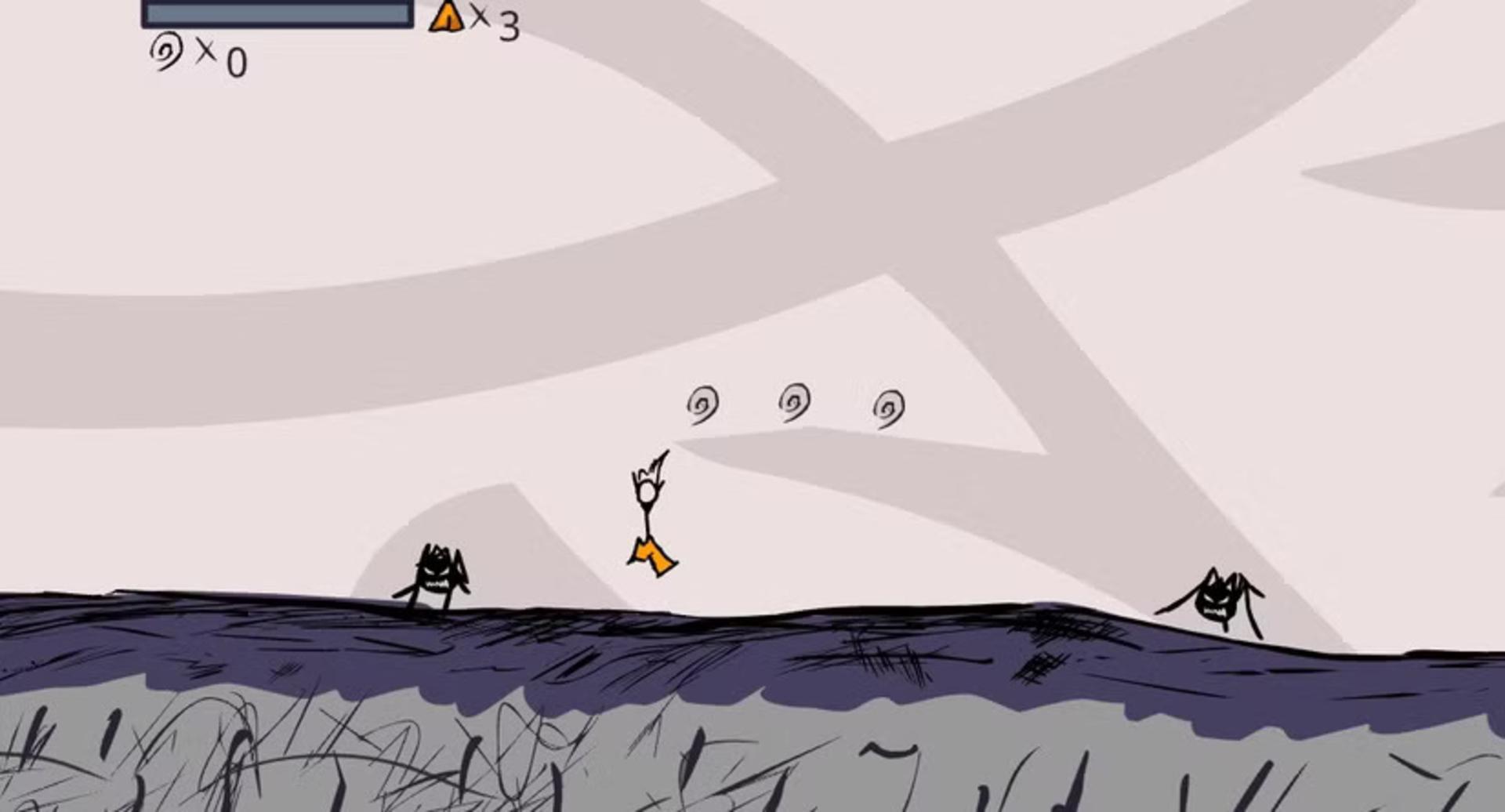 بازی آنلاین Fancy Pants Adventure