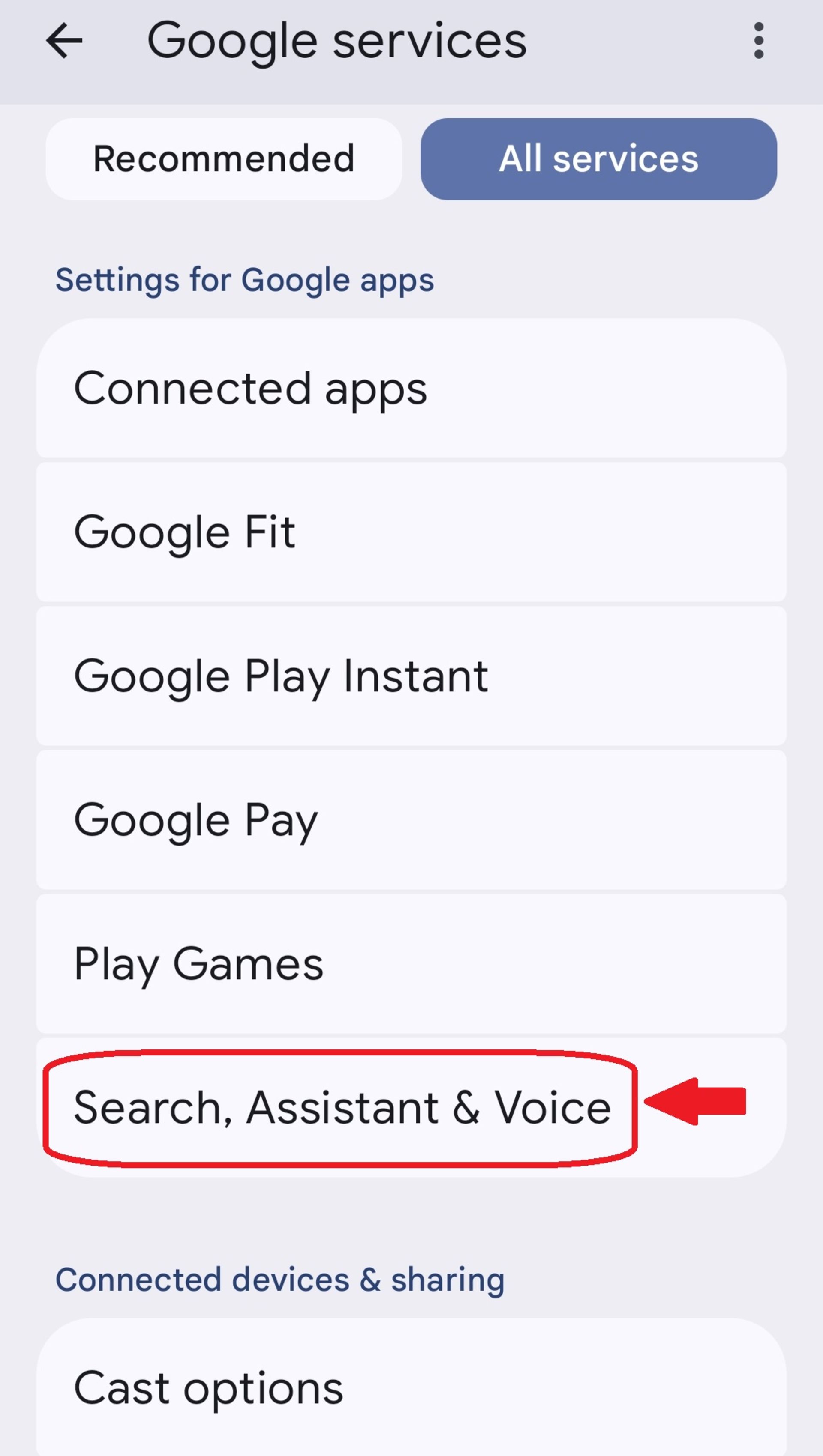 خاموش‌کردن Hey Google
