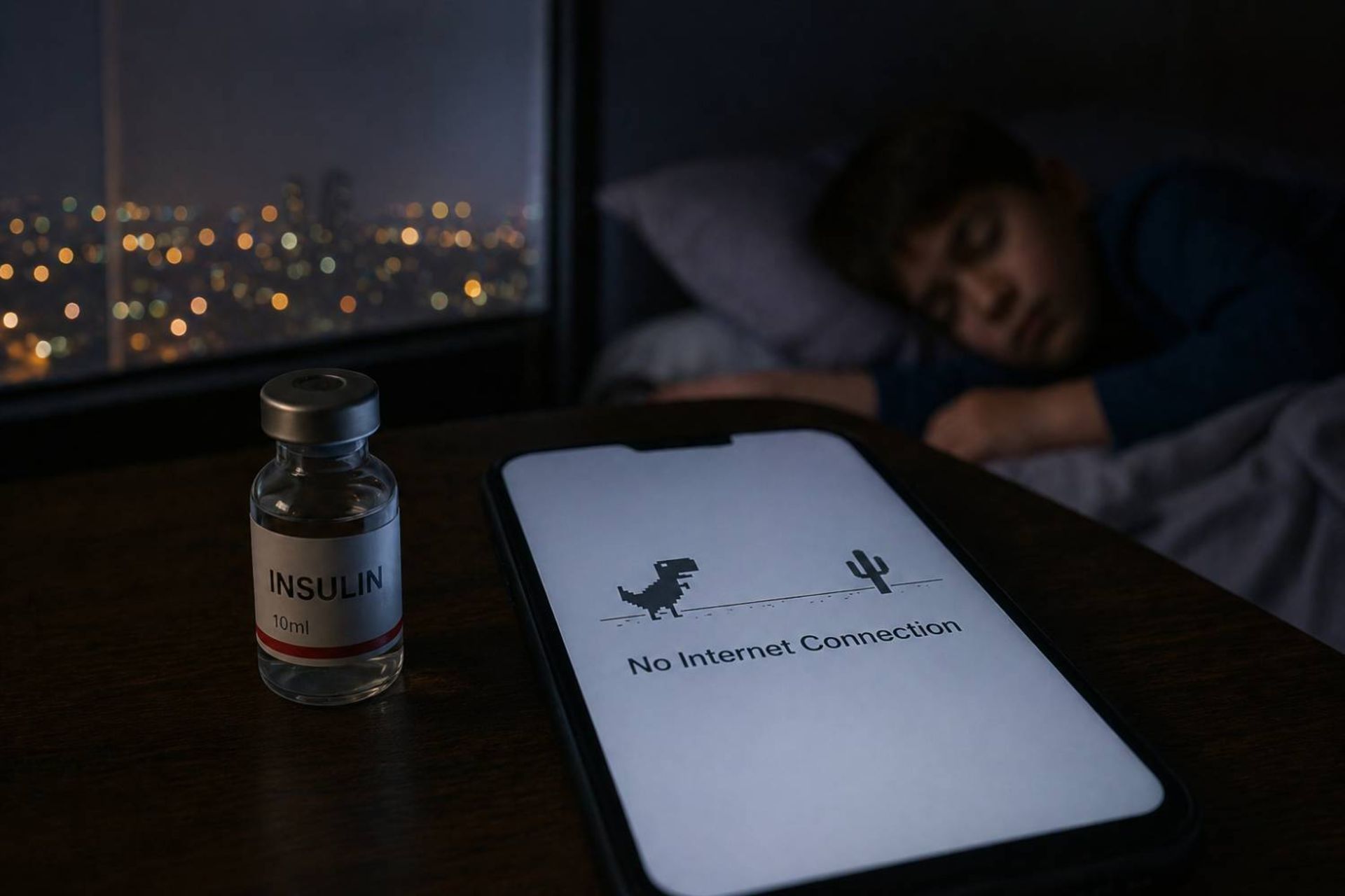 وصل نشدن سنسور پایش قند خون بدون اینترنت