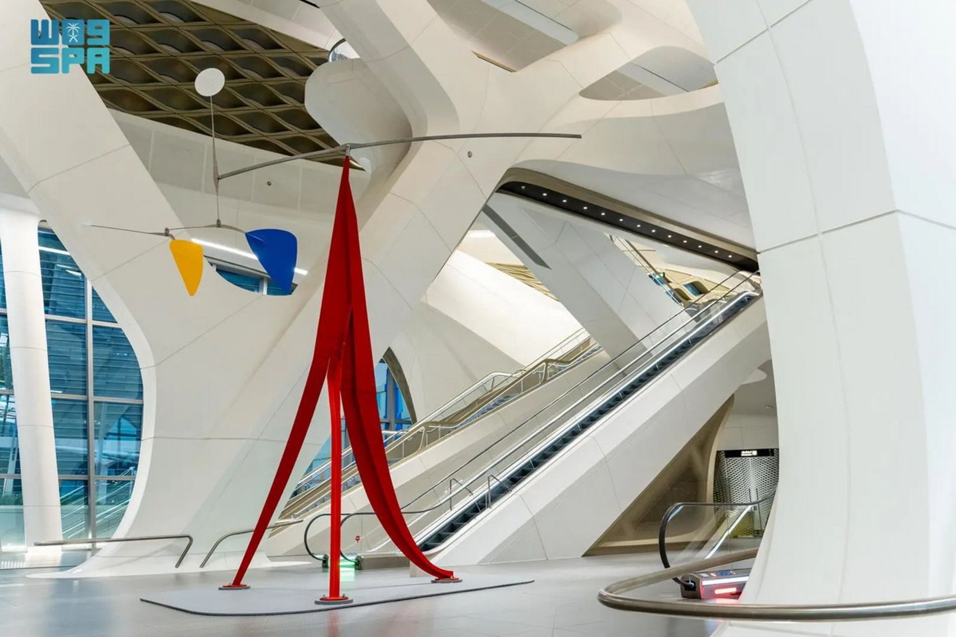 آثار هنری در ایستگاه مترو ریاض