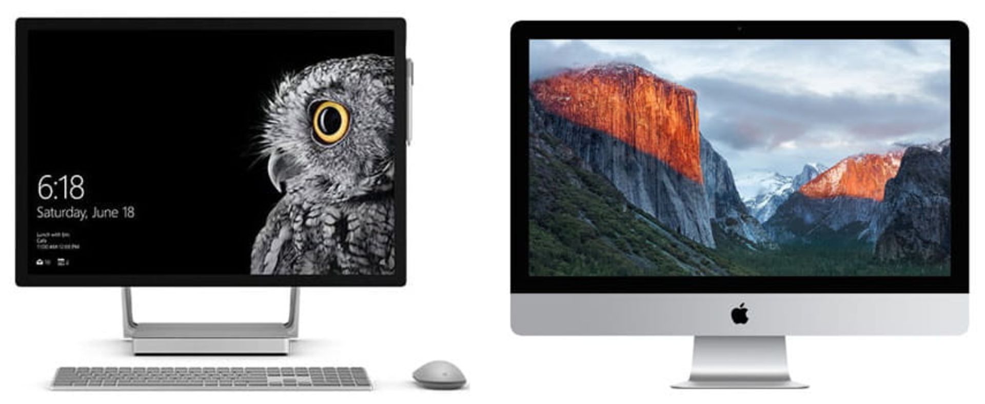 نمایشگر سرفیس پرو و آیمک