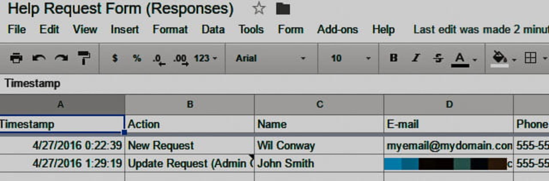 Google Forms