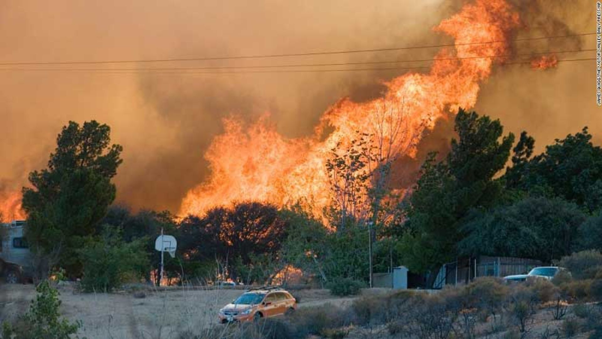 اتش سوزی کالیفرنیا