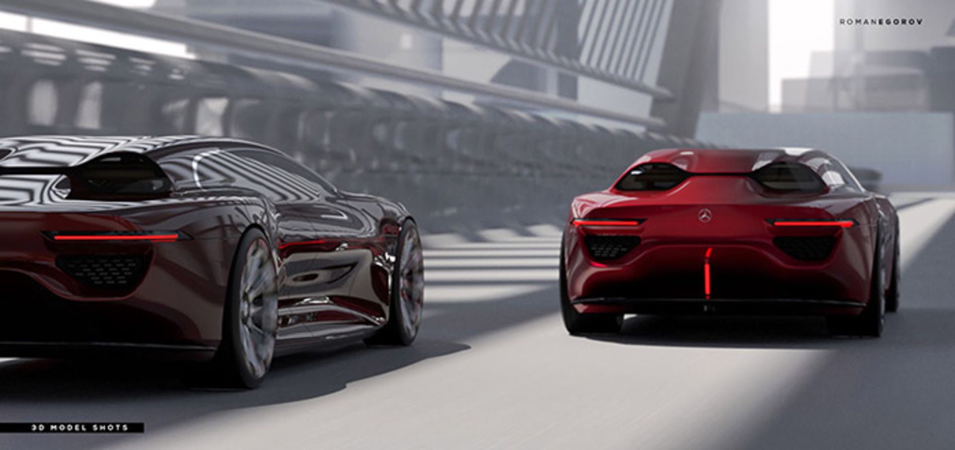 مدل مفهومی لیموزین مرسدس بنز