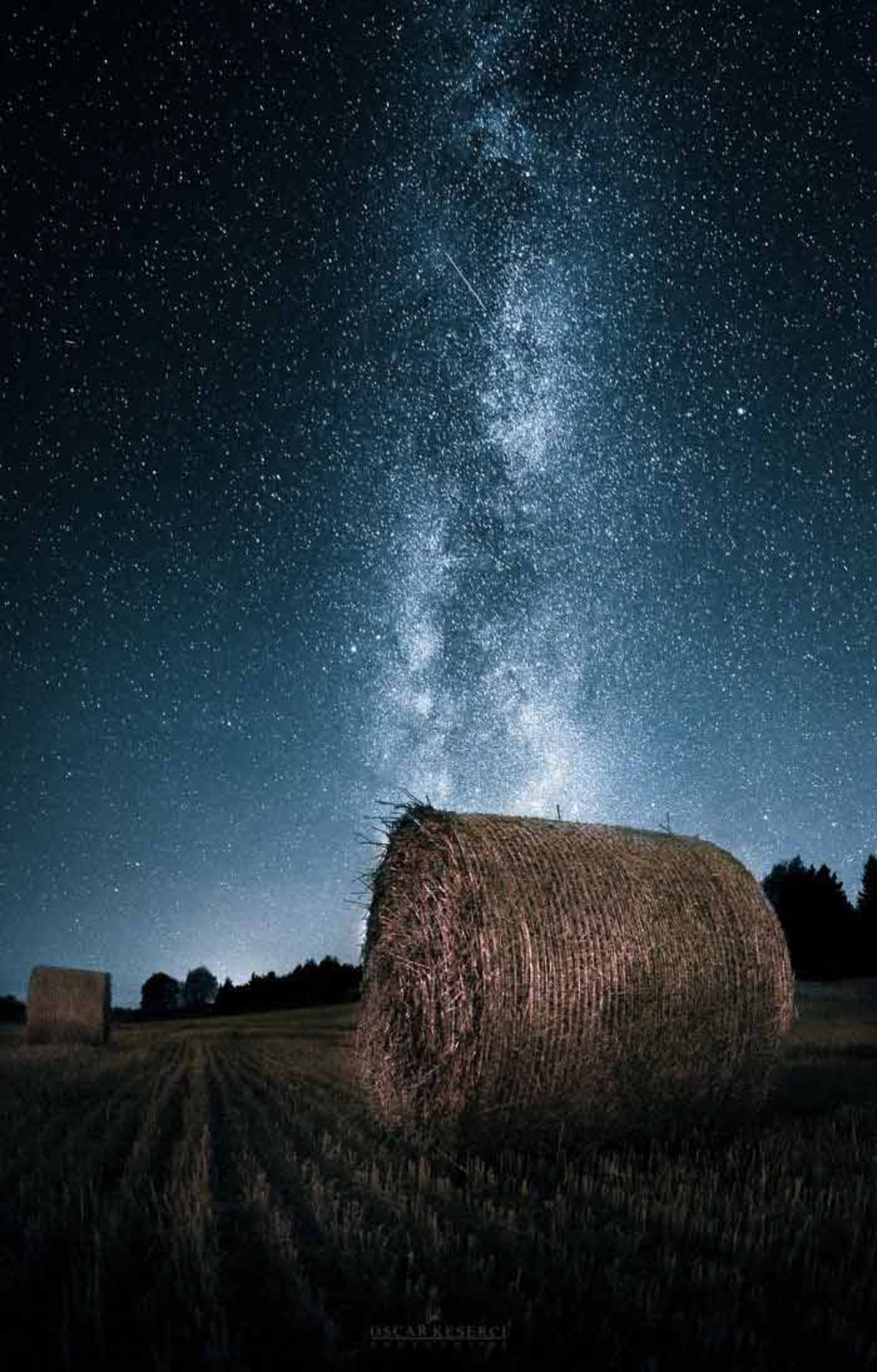 عکاسی از آسمان شب در فنلاند