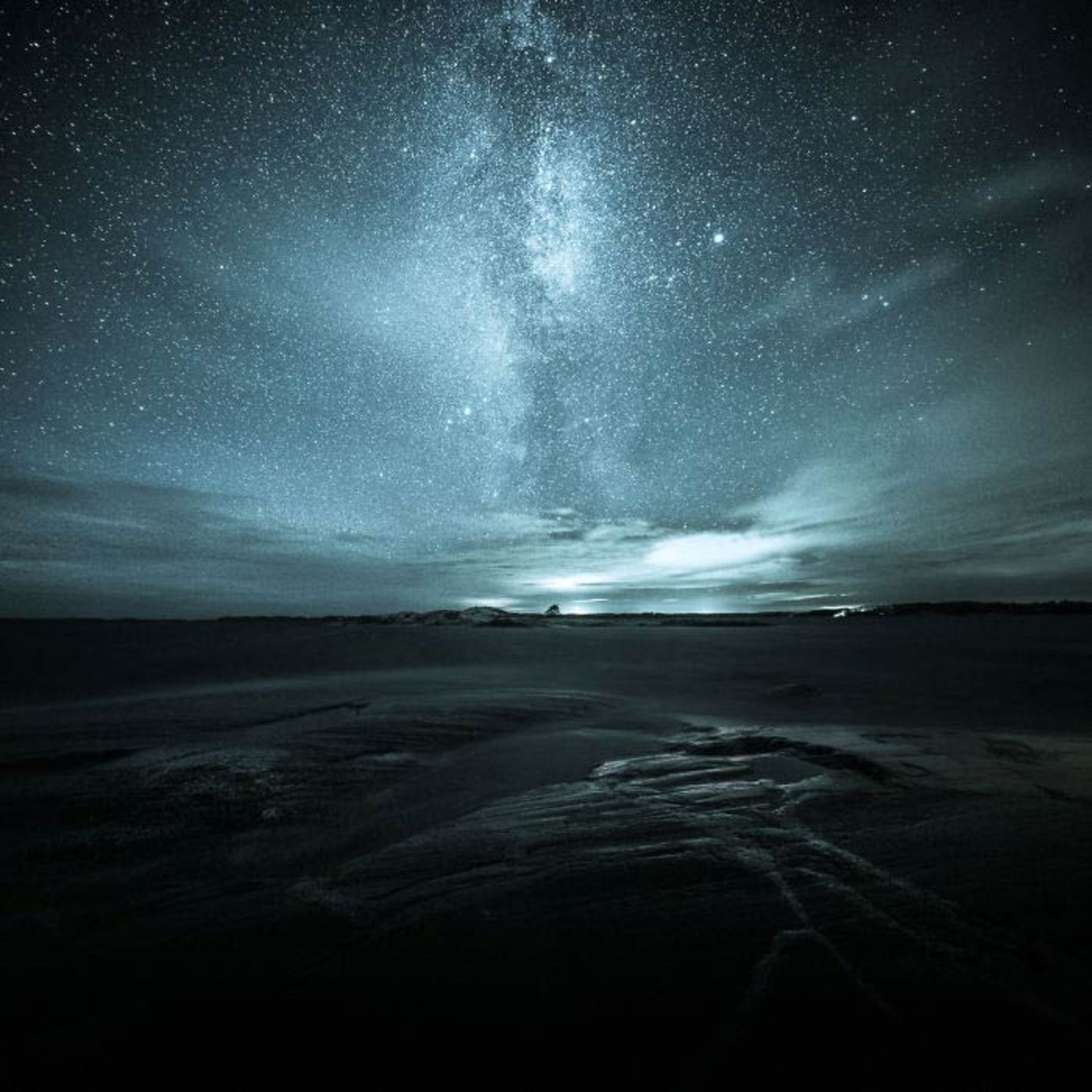 عکاسی از آسمان شب در فنلاند