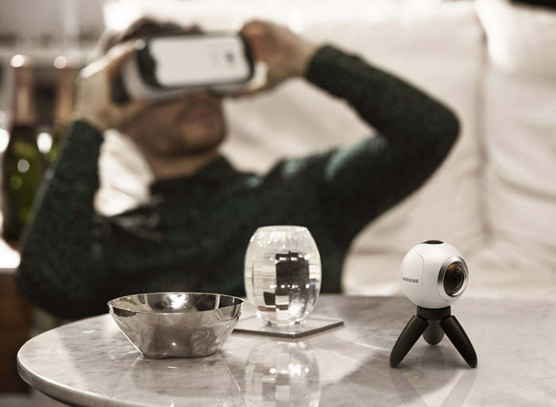 دوربین گیر 360 سامسونگ به طور رسمی رونمایی شد