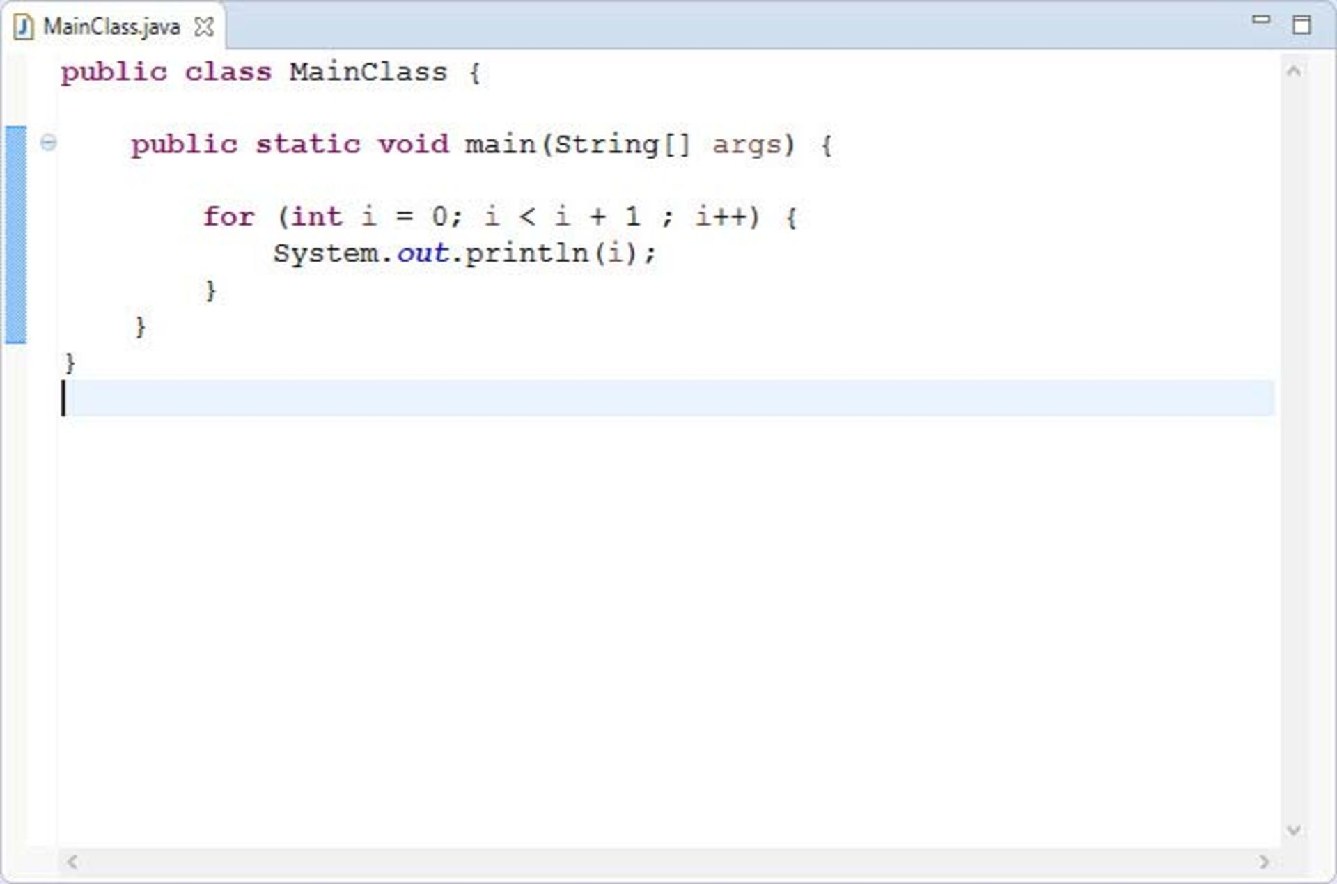 for-loop