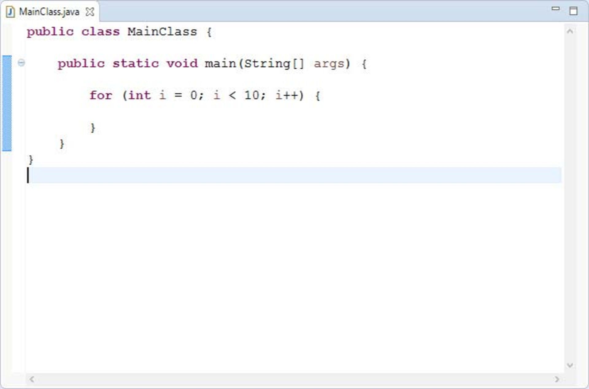 for-loop