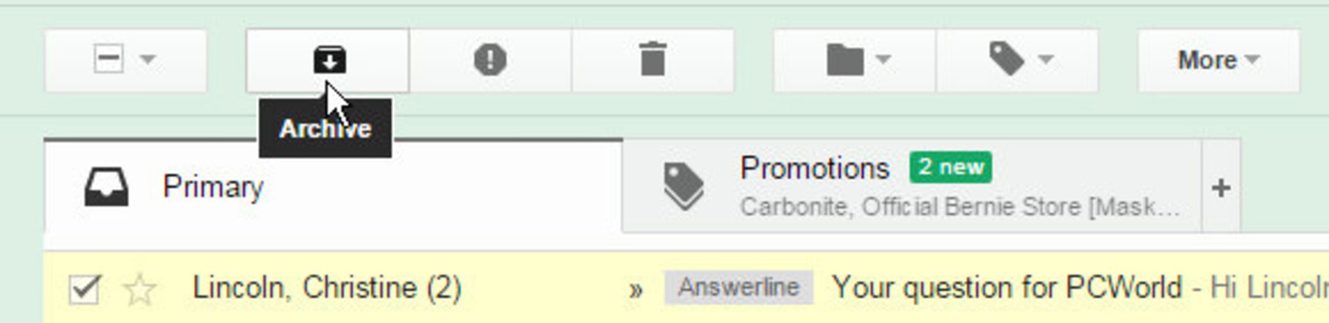 آرشیو ایمیل