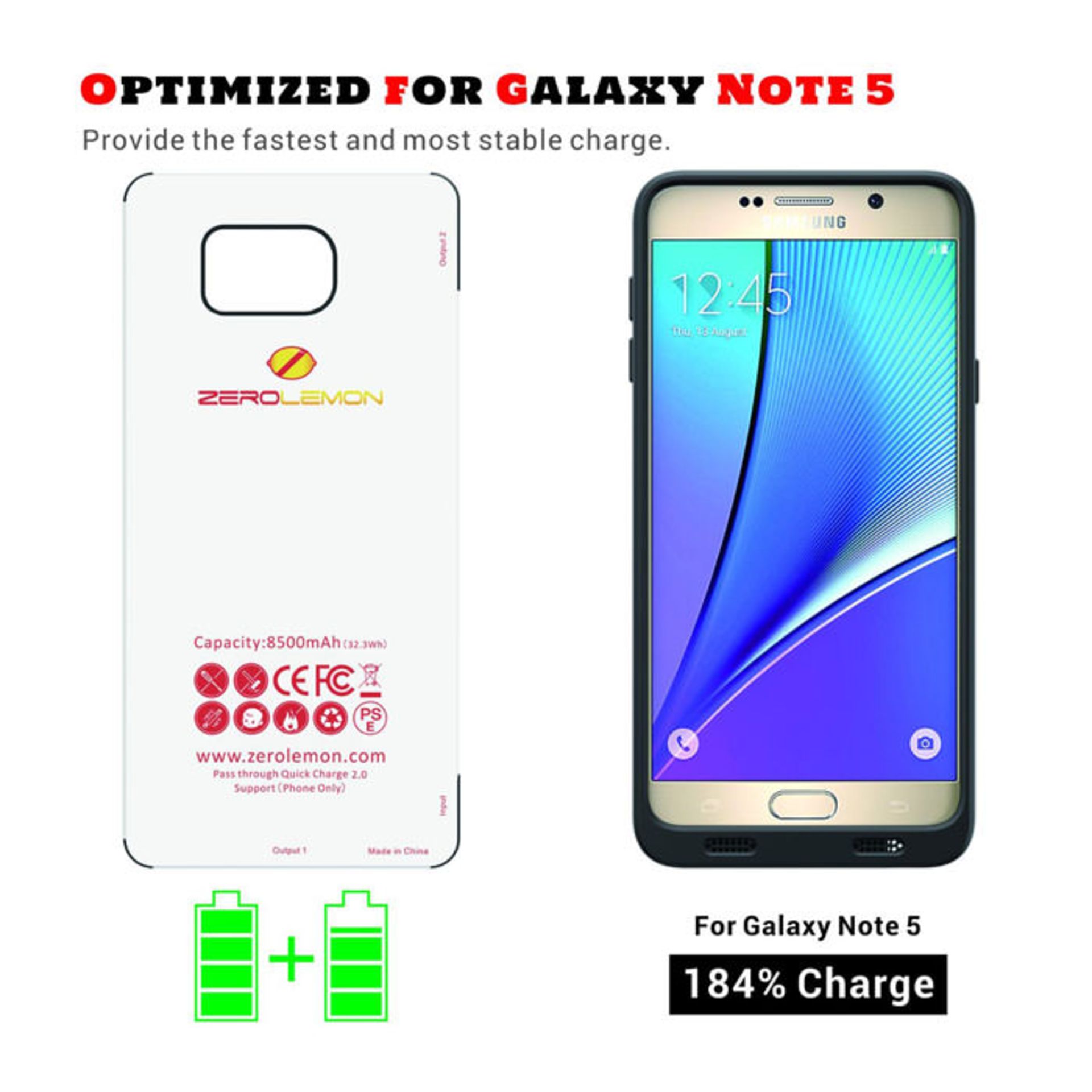 قاب باتری گلکسی نوت ۵