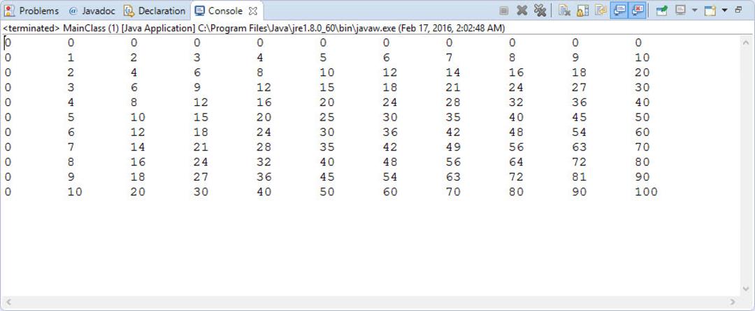 nested-loops