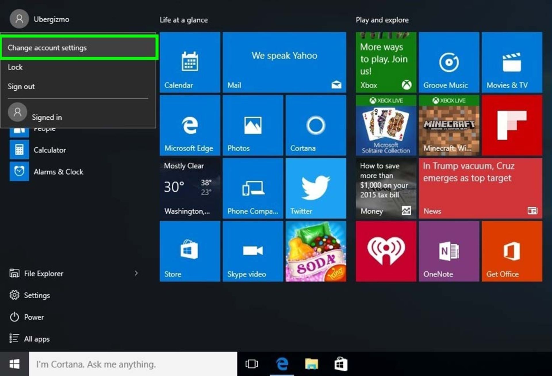 داون‌گرید در ویندوز 10
