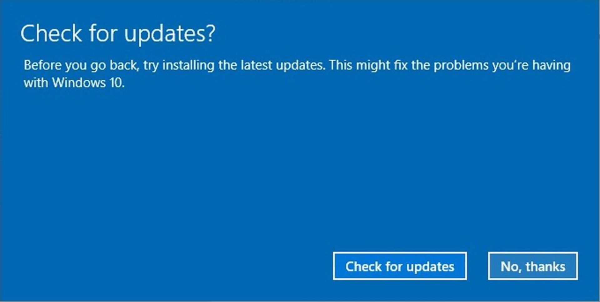 داون‌گرید در ویندوز 10
