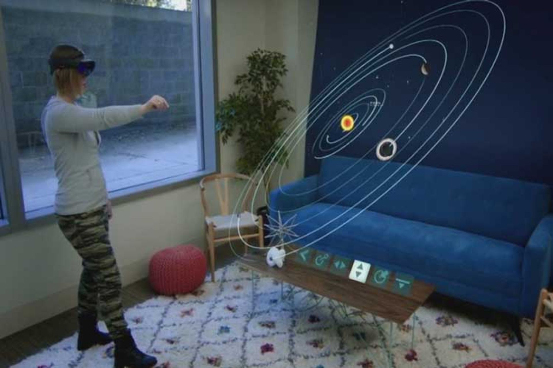 galaxy explorer app for hololens