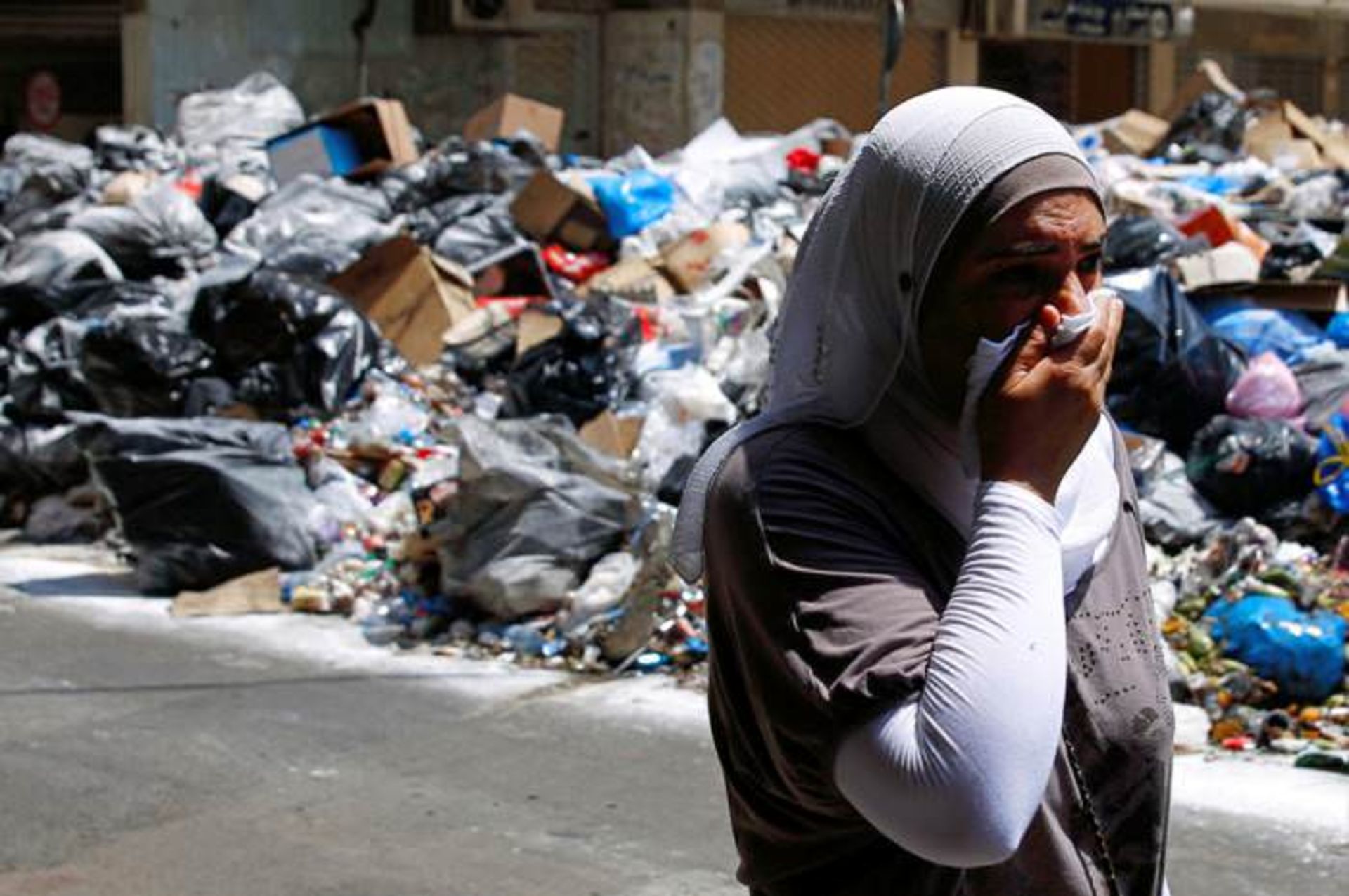 بحران زباله در بیروت 