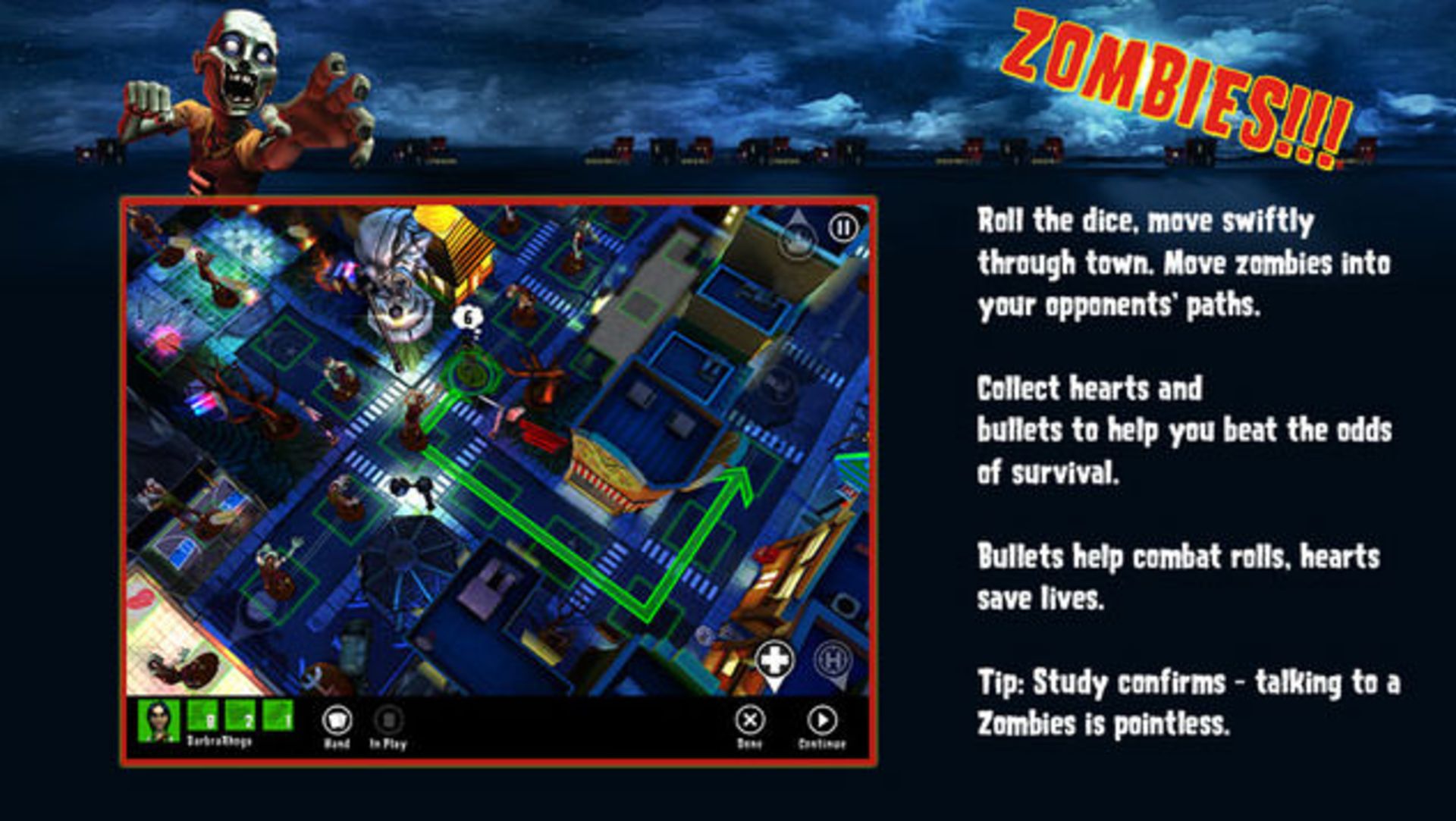 Zombies Board