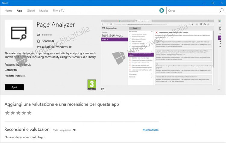 افزونه Page Analyzer برای مرورگر اج در مایکروسافت استور رویت شد - زومیت