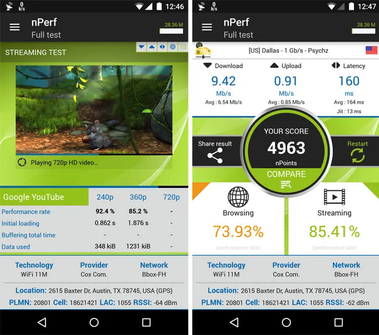 اندازه گیری سرعت اینترنت با nPerf SpeedTest - زوم‌اپ - زومیت