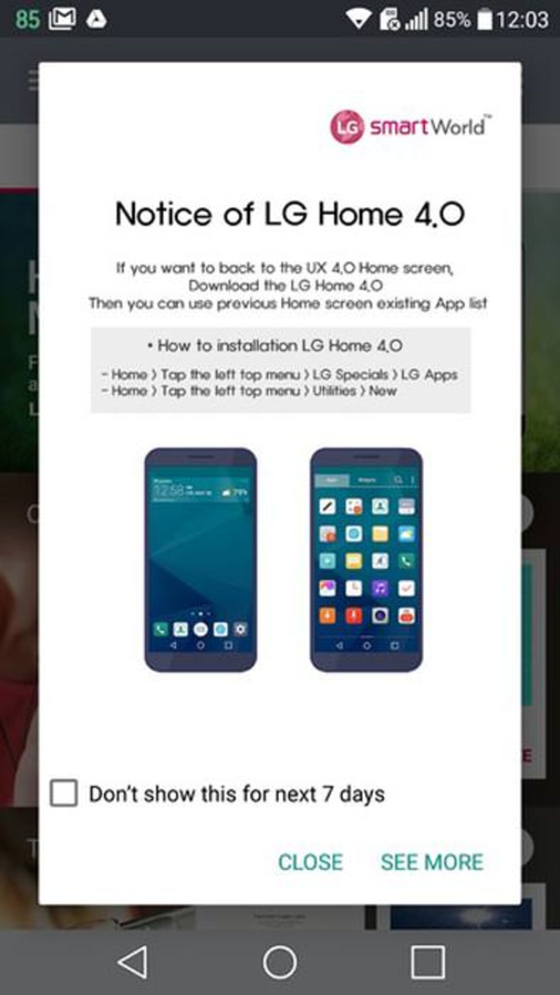 LG Home (UX 4.0)