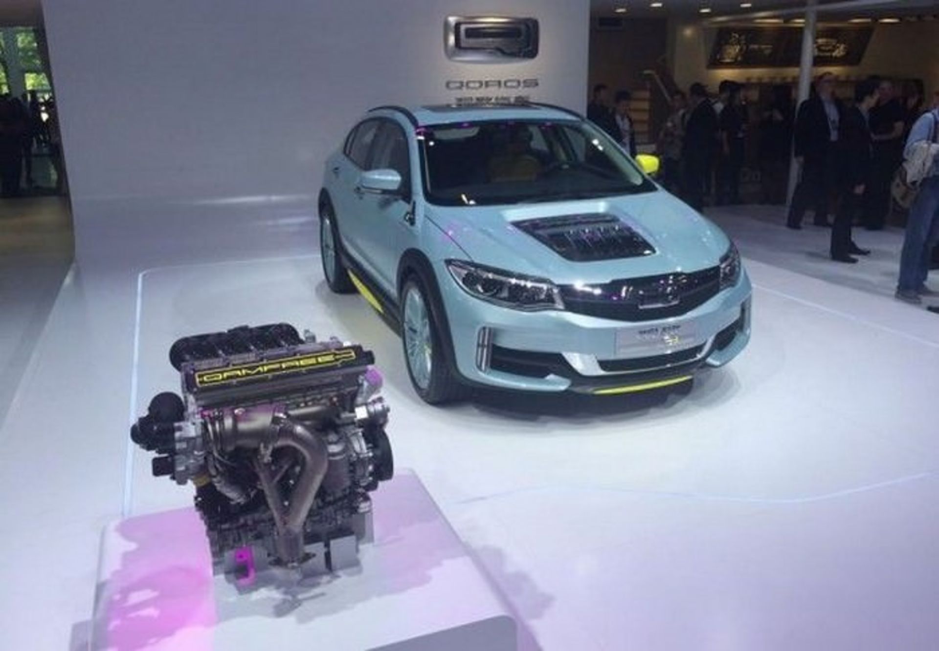 مرجع متخصصين ايران Qoros freevalve engine