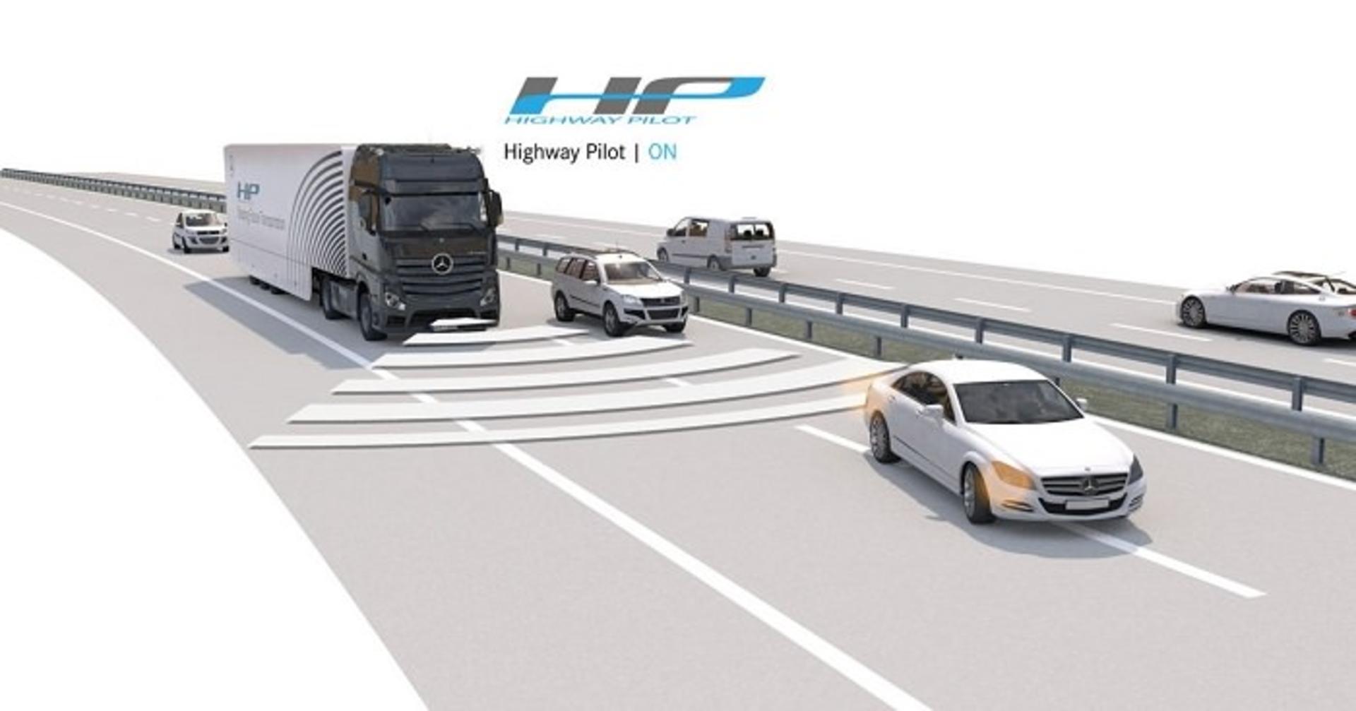 بنز Actros خودران