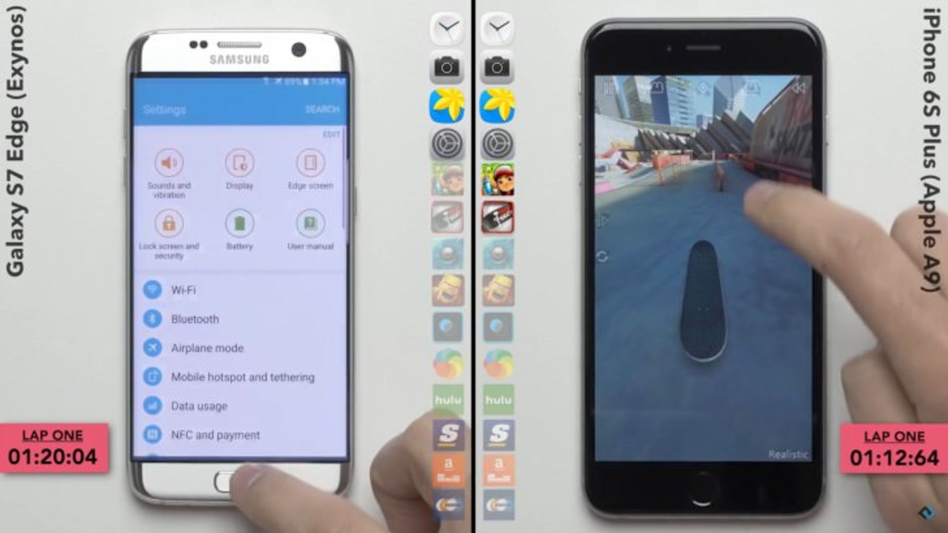 iphone 6s plus vs galaxy s7